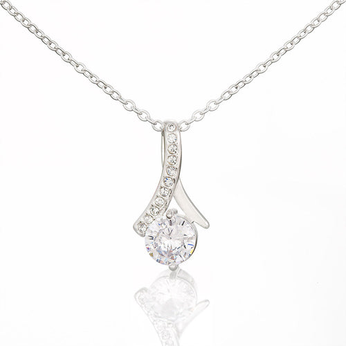 Aan mijn dochter - Schoonheidsketting - Geel/Wit goud - Marmerwit